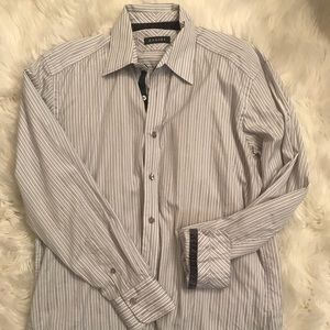 Zagiri Dress Shirt with Velvet Trim